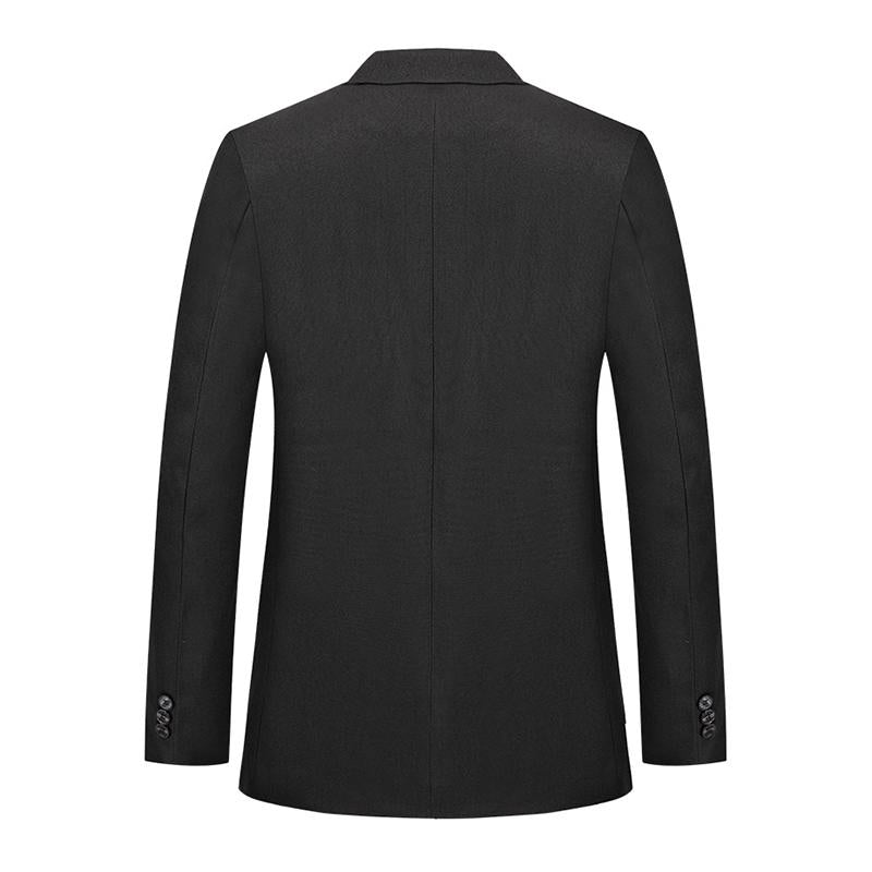 Men's Casual Solid Color Lapel Single Breasted Blazer 89902803M