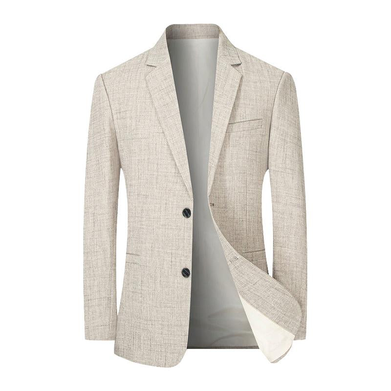 Men's Casual Thin Lapel Single Breasted Blazer 09777949M