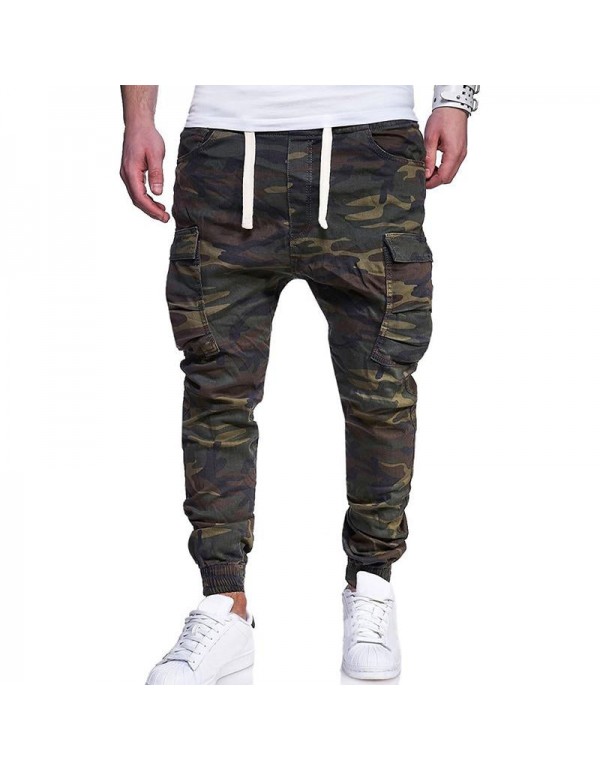 Men's Casual Camouflage Print Pants 97515234Y