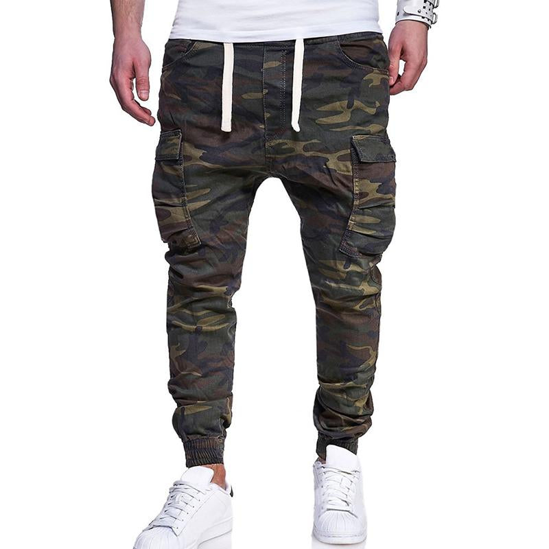 Men's Casual Camouflage Print Pants 97515234Y