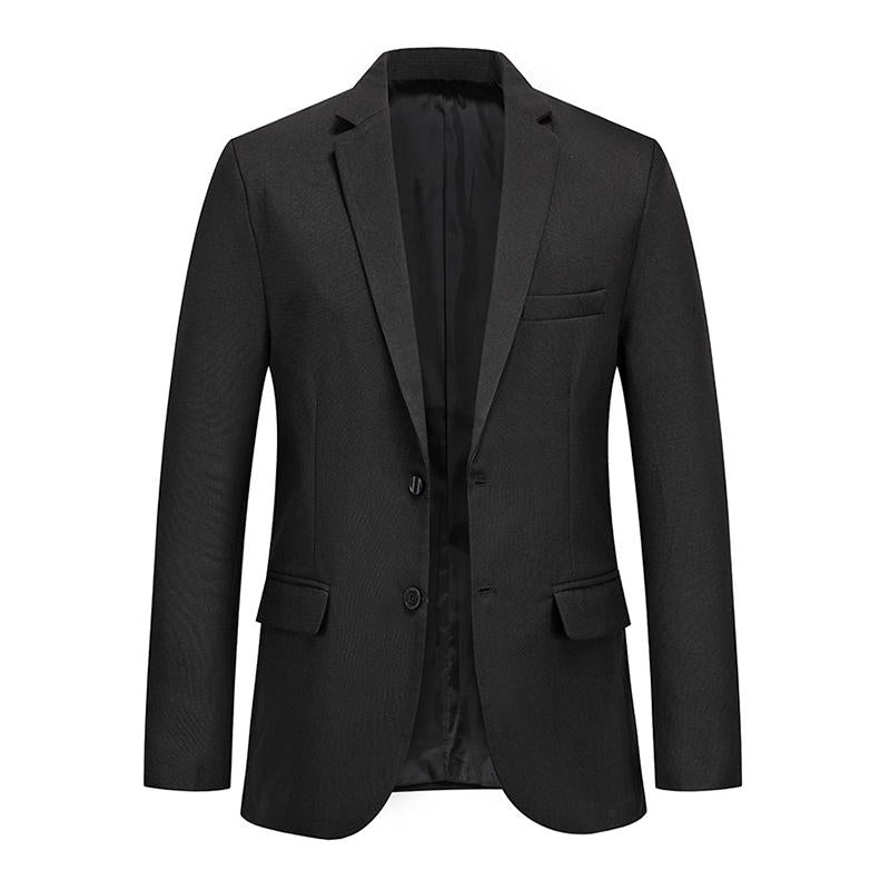 Men's Casual Solid Color Lapel Single Breasted Blazer 89902803M