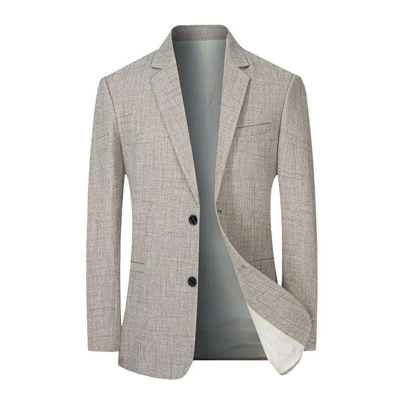 Men's Casual Thin Lapel Single Breasted Blazer 097...