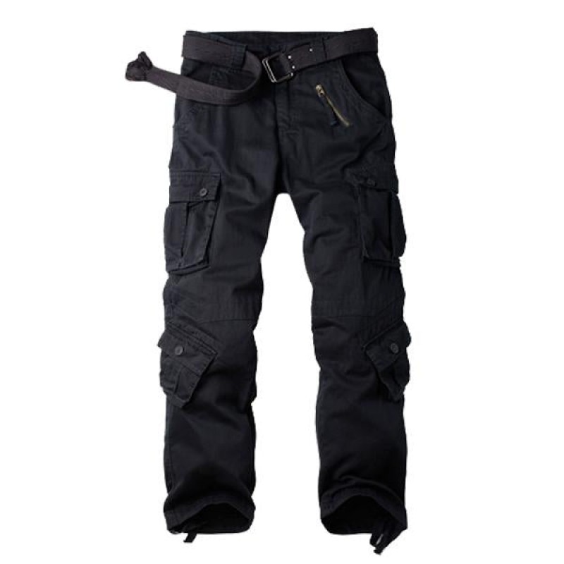 OUTDOOR MULTI-POCKET LOOSE CARGO PANTS (WITHOUT BELT)